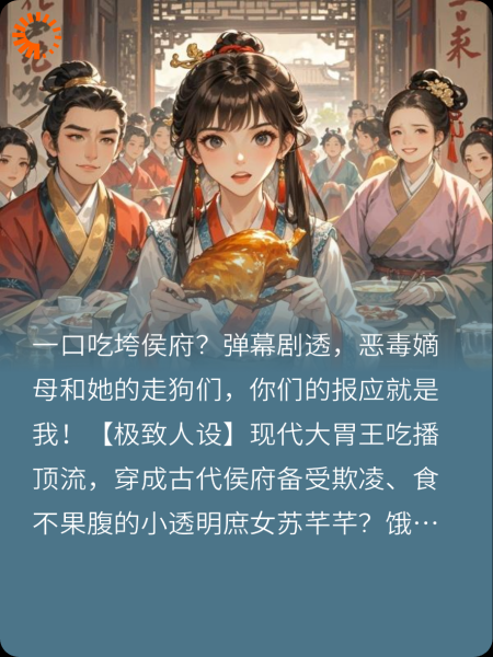 吃垮侯府？恶毒嫡母和她的走狗们，你们的报应就是我！