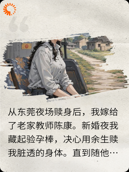从东莞夜场赎身后，嫁给老家教师