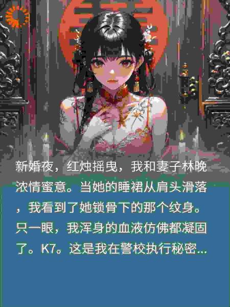 新婚夜，妻子锁骨的纹身，竟是死去搭档的代号！