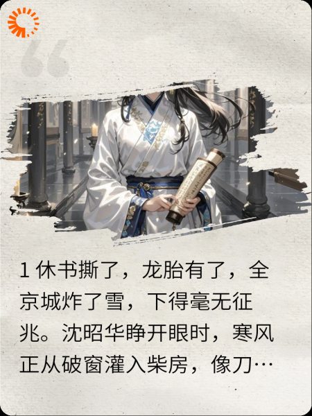 我撕了男主休书，却有了龙胎